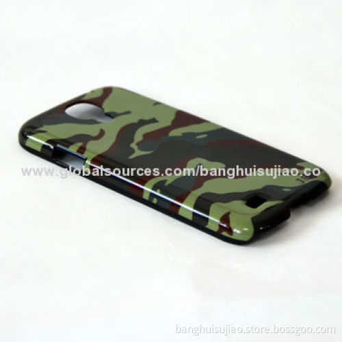 Cool wind camouflage mobile phone cases for Samsung S4, IML/IMD process